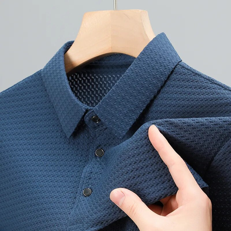 Govani Premium Waffle Polo Tişört