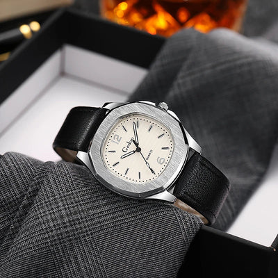 GIACOMO® Casual Leather Elegant Watch