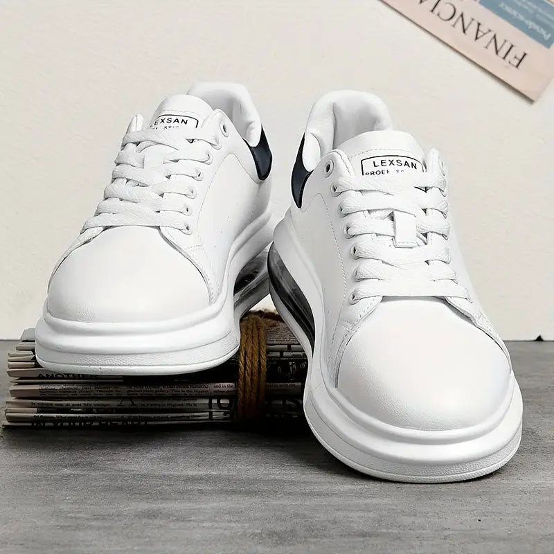 Lavenello astrix erkek sneakers with white design and black accents and laces