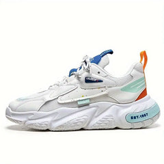 Valperetti beyaz chunky sneaker, Elitwalk Serenity erkek tarzı ile dikkat çekiyor